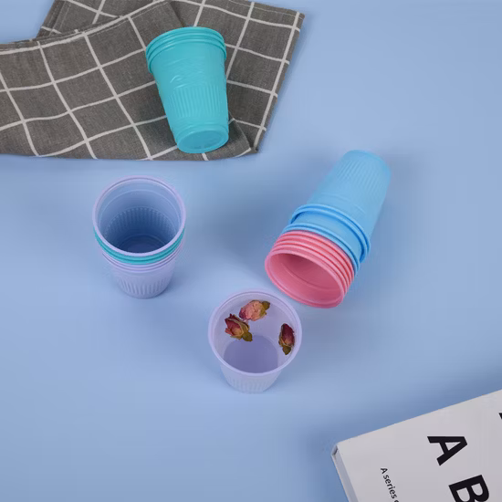 SJ High Quality Plastic Durable Non-smell Food Grade Disposable Cups Tooth Cleaning Dental Plastic Cups OEM Wholesale